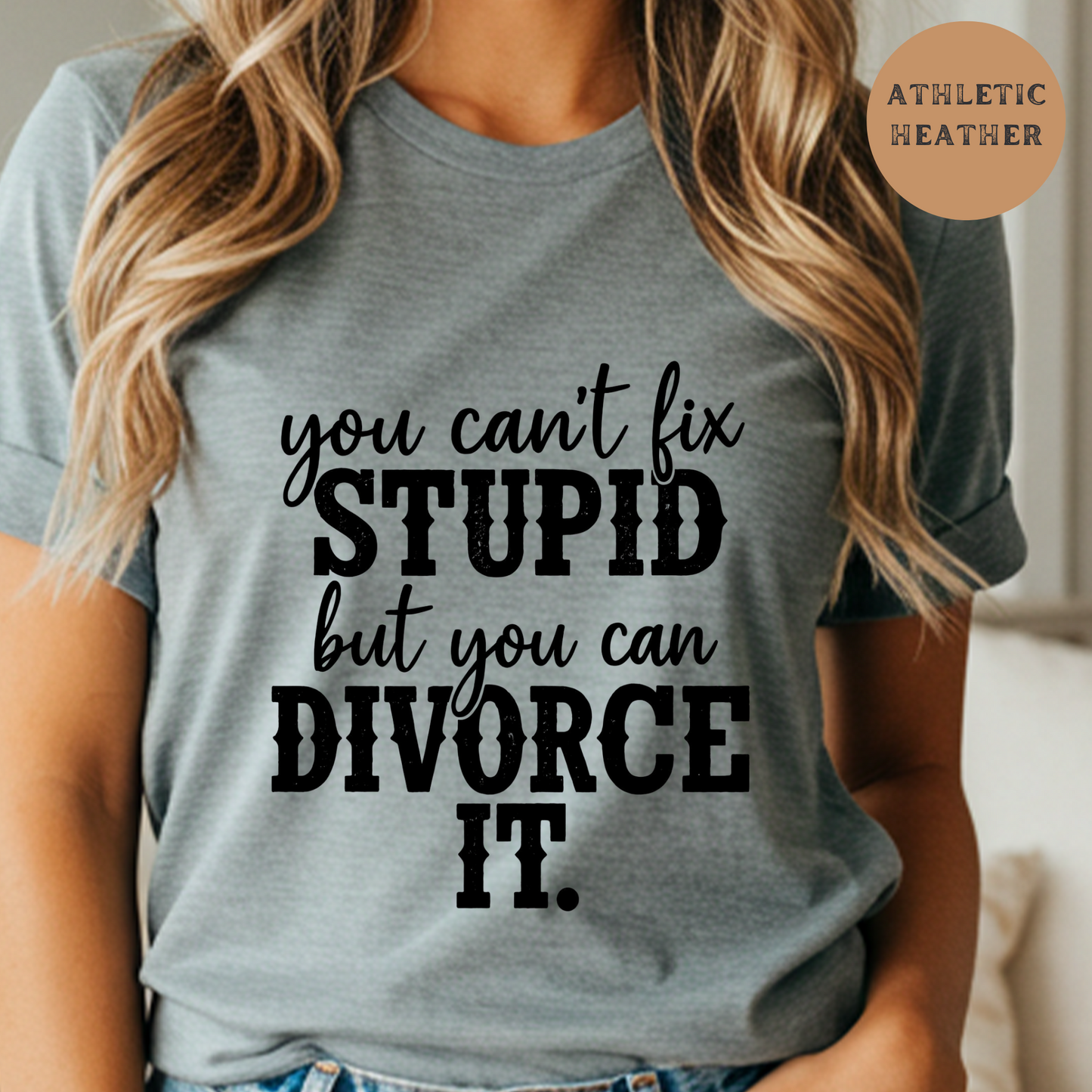 Funny Divorce Shirt for Women and Men, Sarcastic Western Graphic Tee, Rustic Country Humor Shirt, Sassy Breakup Gift Tee