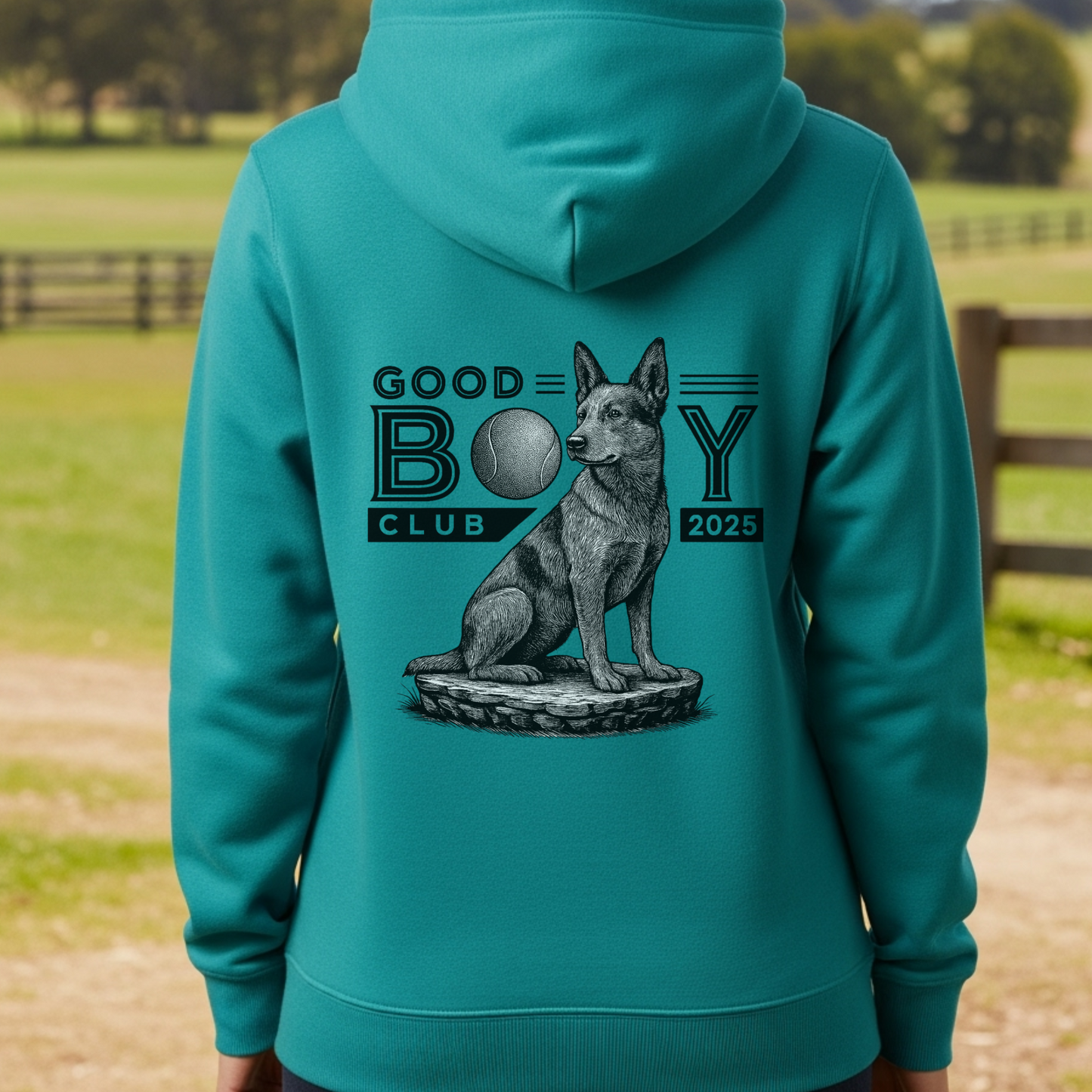 Blue Heeler Dog Mom Hoodie Funny Good Boy Club Sweatshirt for Dog Dads Pet Owners Fur Baby Lovers