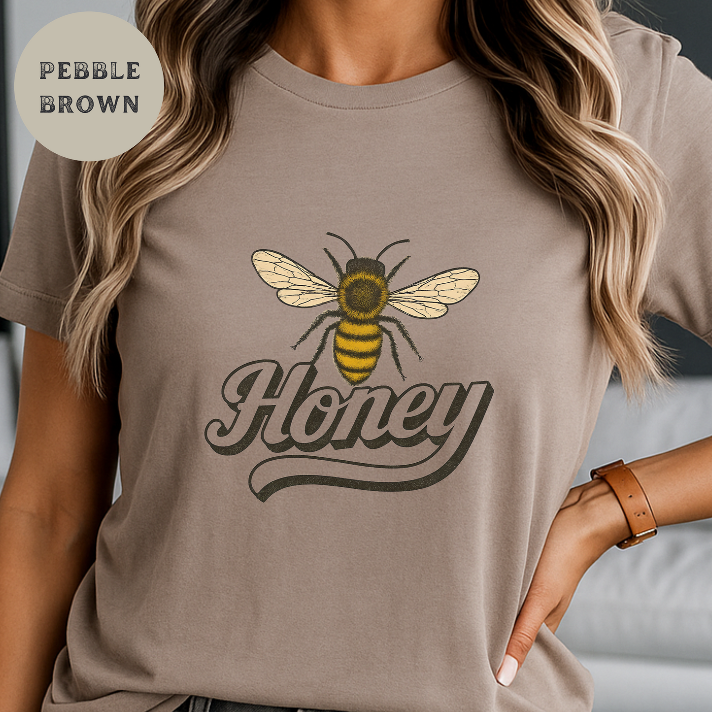 Retro Honey Bee Shirt Vintage Bee Graphic Tee Funny Farm Shirt Cowgirl Beekeeper Gift Rustic Insect T Shirt Country Life Tee