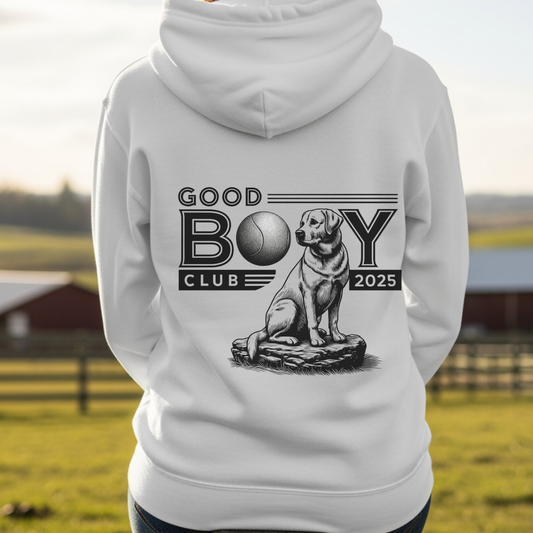 Labrador Retriever Hoodie for Dog Moms Dog Dads Pet Owners Good Boy Club Sweatshirt Dog Lover Gift