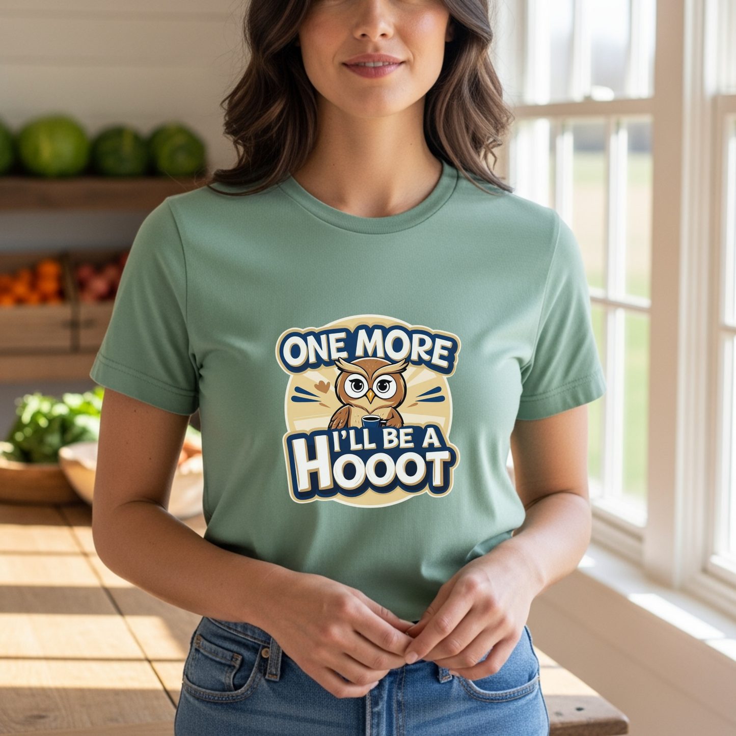 Funny Owl Coffee Shirt Night Shift Nurse Tee Barista Caffeine Addict T-Shirt Teacher Owl Lover Gift Graphic Top